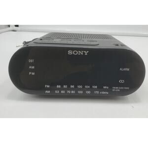 Sony ICF-C218  Dream Machine Alarm Clock Radio AM/FM LED **TESTED**
